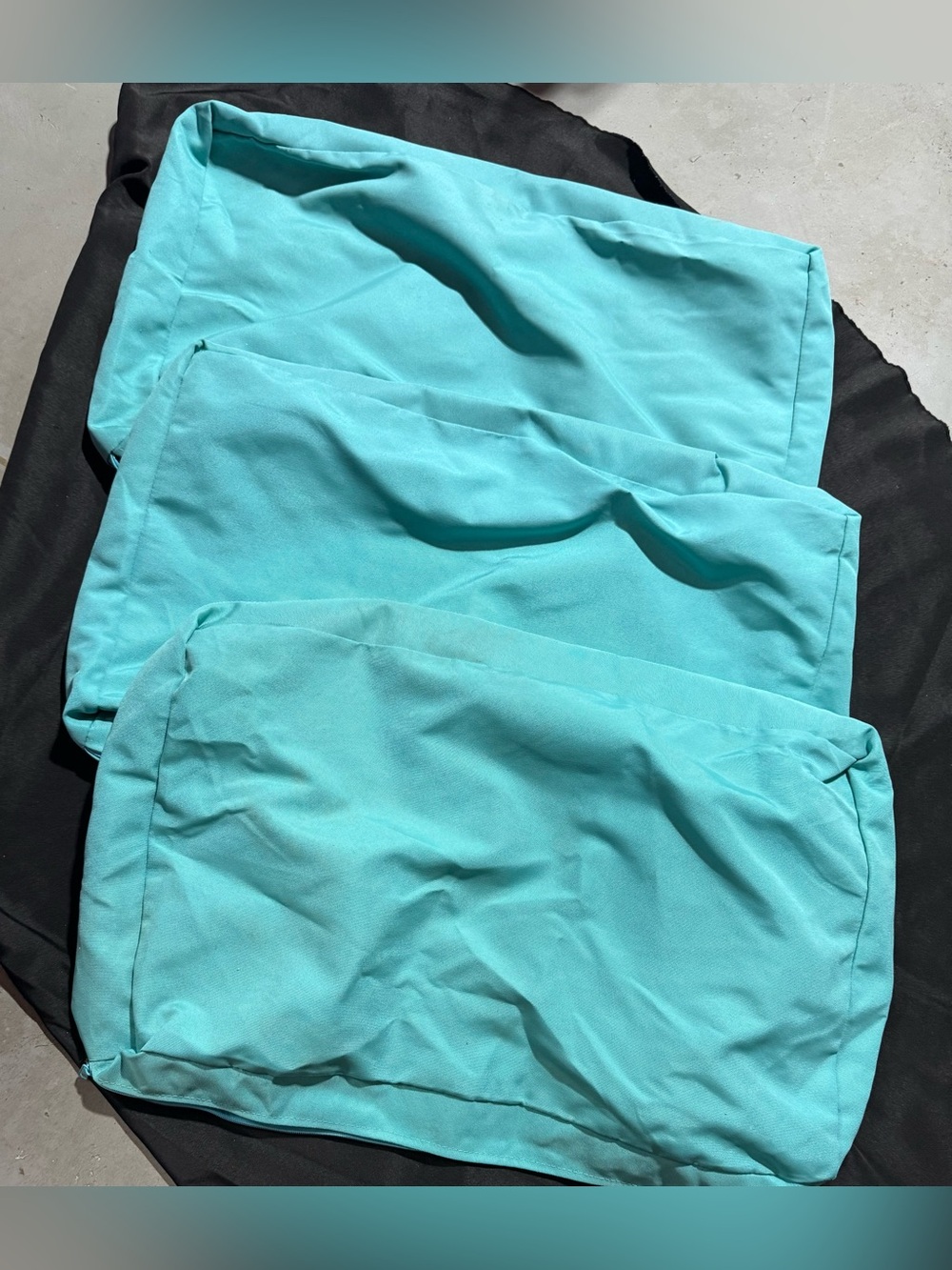 Band Of Outsiders Turquoise Pillow Covers for outside furniture never used